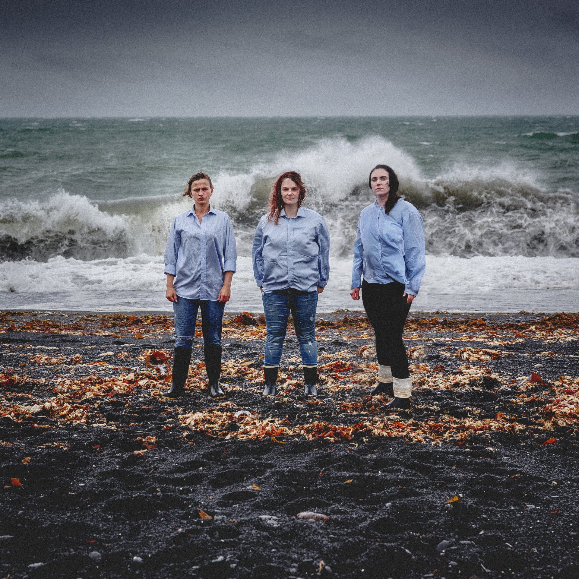 Verkið Skjaldmeyjar hafsins verður frumsýnt á morgun, fimmtudag. Mynd: Auðunn Níelsson.