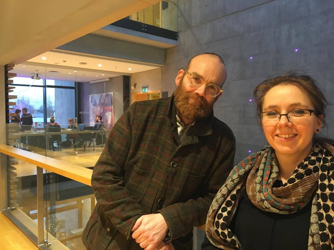 Jón Páll og Þuríður Helga