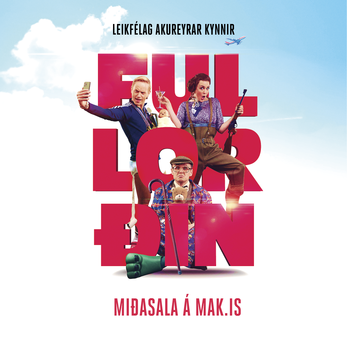 Síðasta sýningin af Fullorðin í Hofi