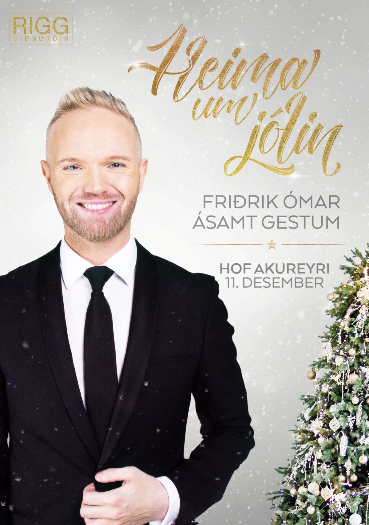 Friðrik Ómar með fimmu um helgina