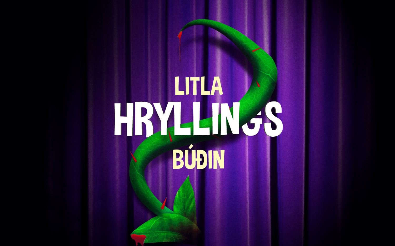 Þórey, Katrín Mist, Jónína Björt og Urður leika í Litlu Hryllingsbúðinni