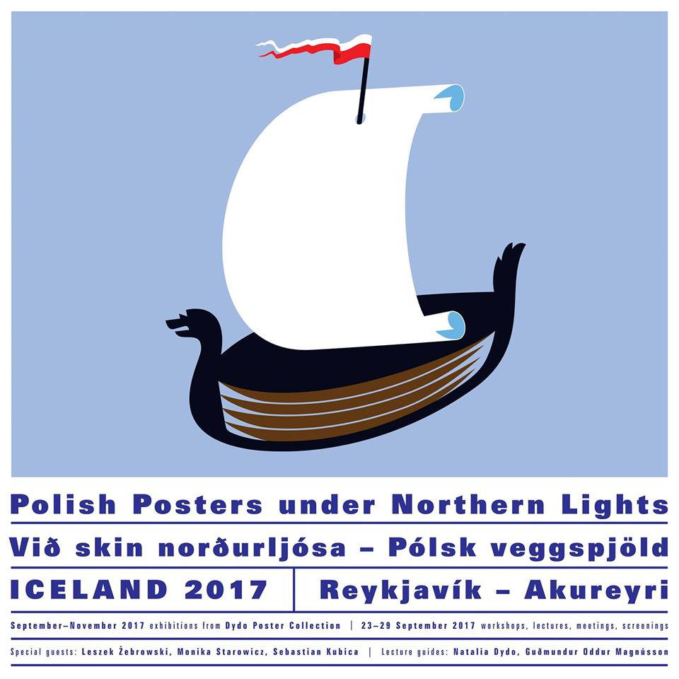 Við skin norðurljósa - Pólsk veggspjöld