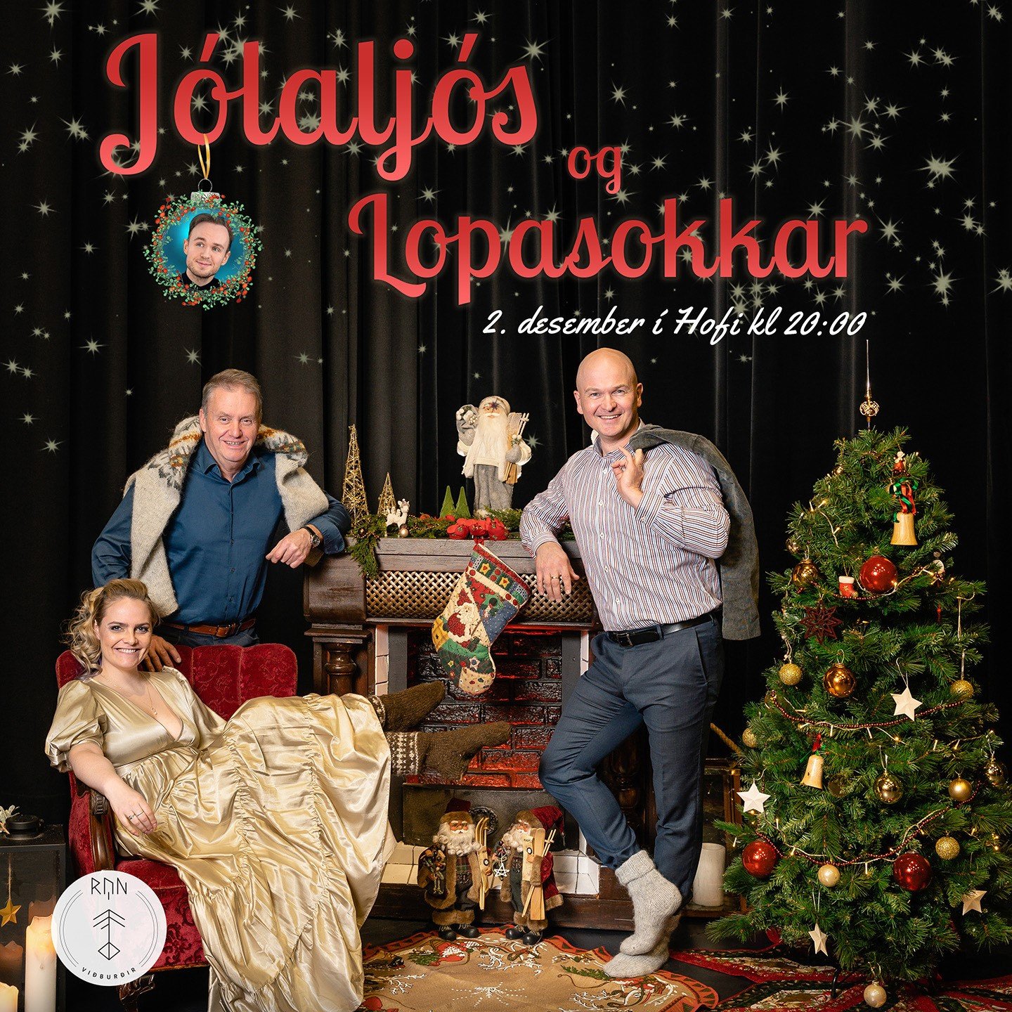 Kósý og hátíðlegir jólatónleikar í Hofi