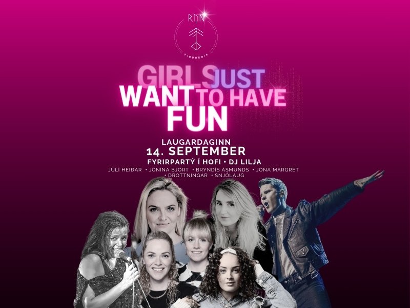 Stelpupartý í Hofi – Miðasala hafin