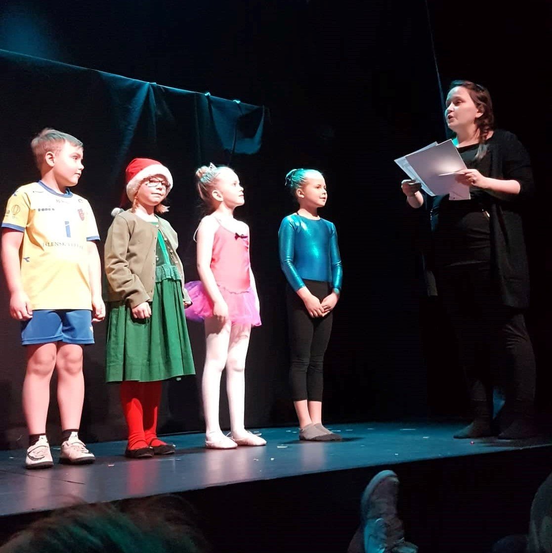 Ánægð með önnina