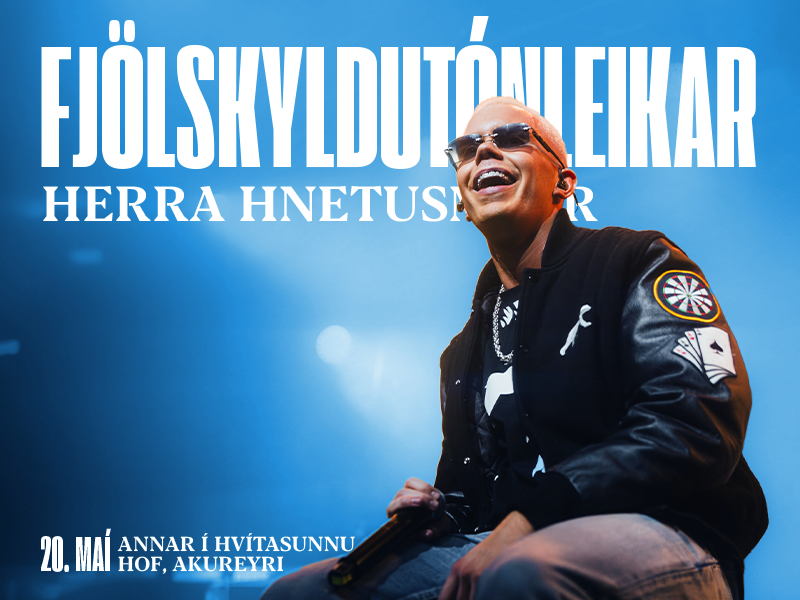 Disney og Herra Hnetusmjör í Hofi um helgina!