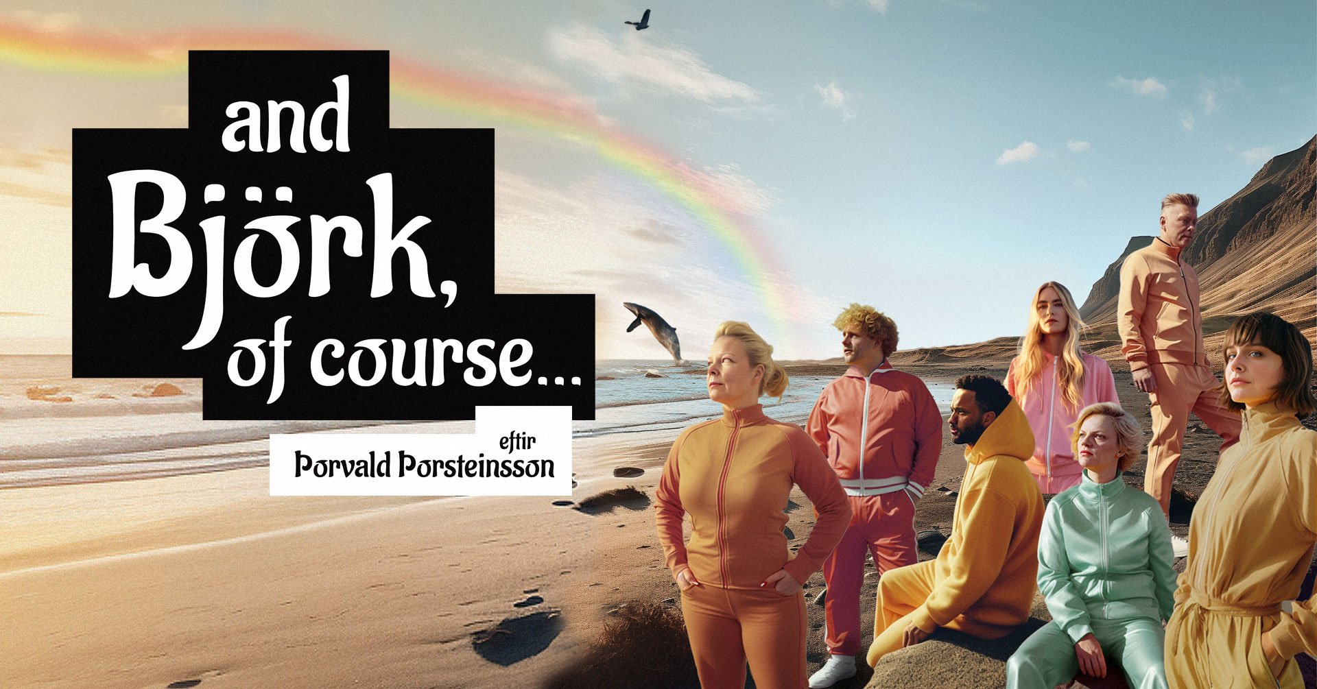 And Björk, of course... Frumsýning í kvöld! Hér er leikskráin!