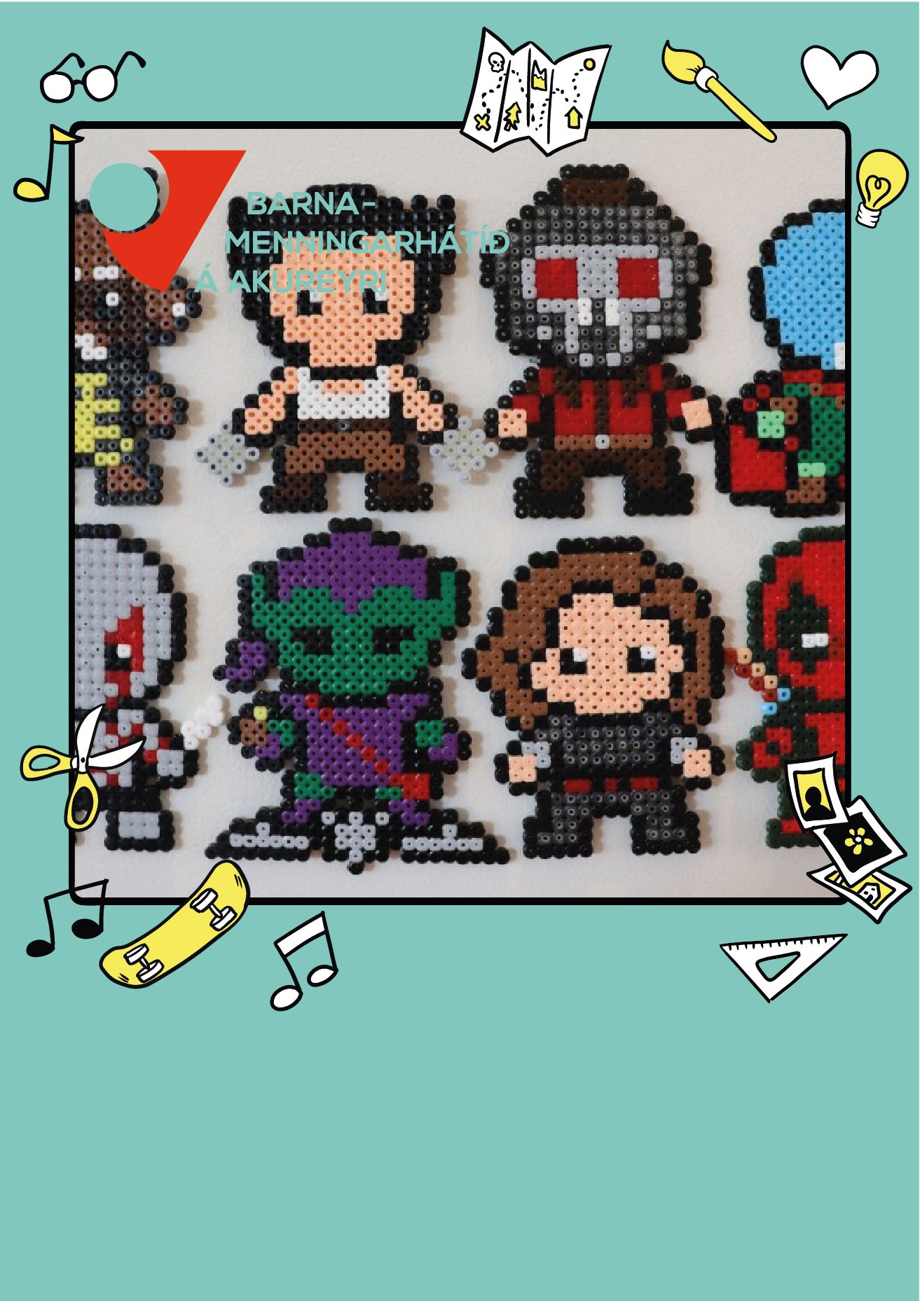 Komdu að perla í Hofi í dag