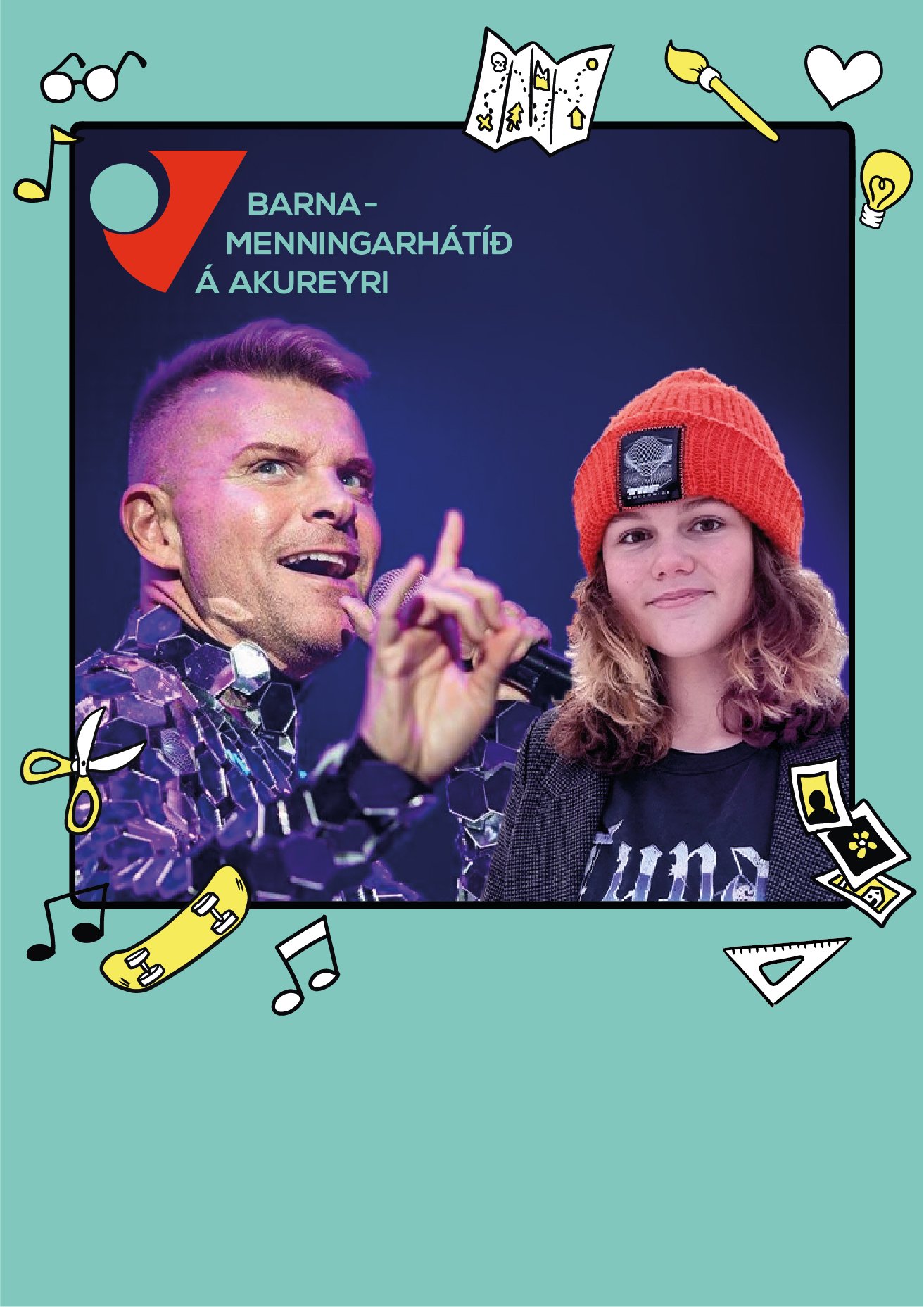 Páll Óskar og Ragga Rix troða upp í Hofi í dag!