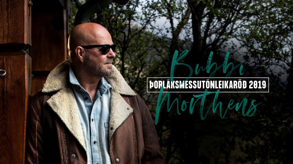 Bubbi Morthens er á meðal listamanna sem stíga á sviðs Hofs um helgina