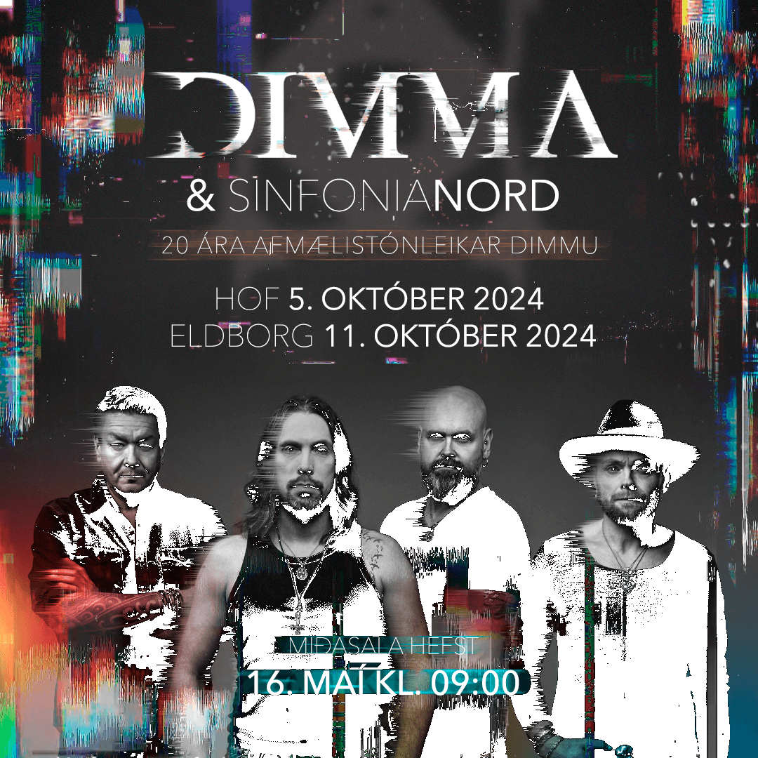 Dimma og SinfoniaNord í Hofi – Miðasala er hafin!