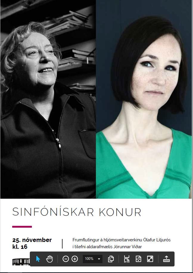 Efnisskrá Sinfónískra kvenna