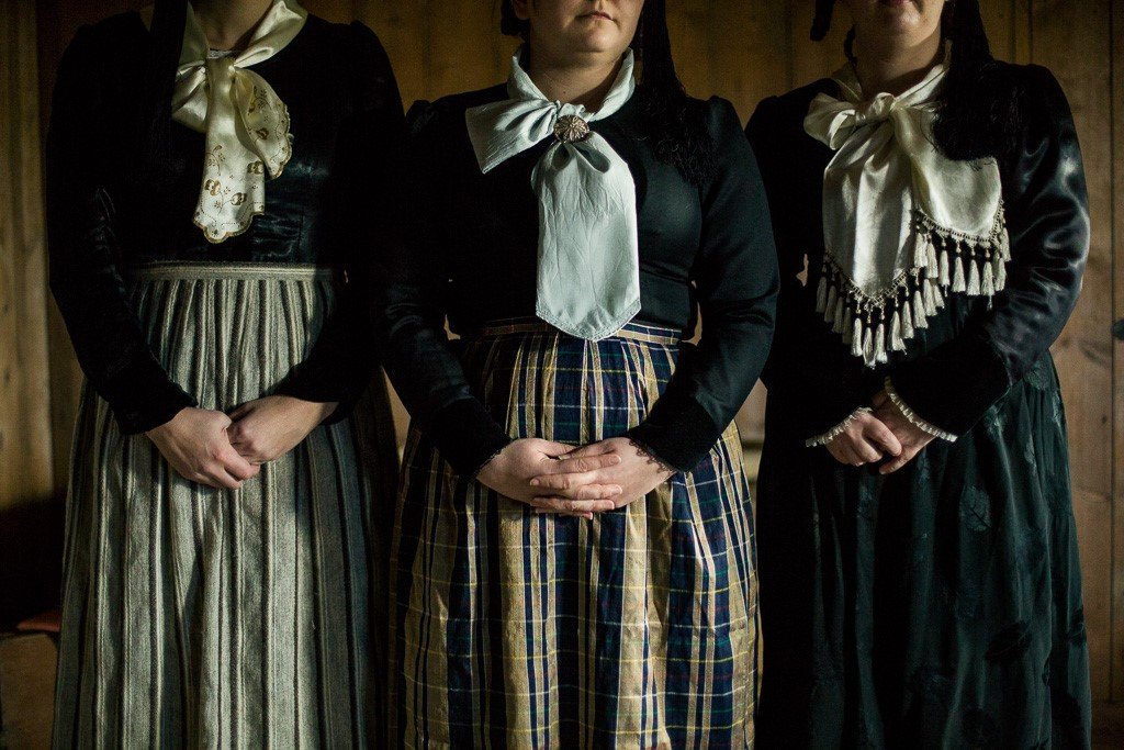 Konur hvattar til að mæta í upphlut eða peysufötum