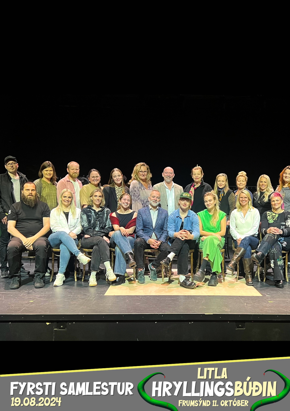 Fyrsti samlestur á Litlu Hryllingsbúðinni!