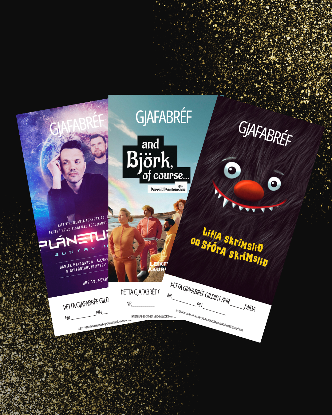 Gefðu upplifun í jólagjöf - Gjafabréfin fást á mak.is