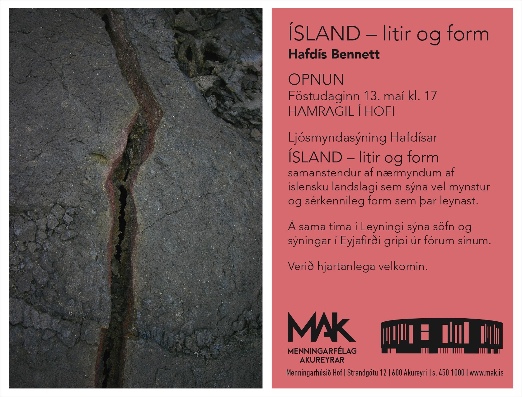 Opnun ljósmyndasýningarinnar ÍSLAND - litir og form