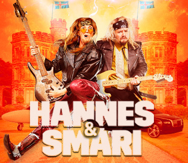 Hannes og Smári í Borgarleikhúsinu