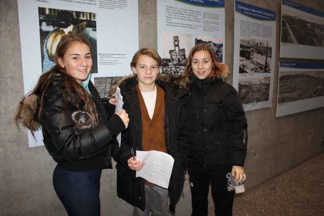 Skólakrakkar fræðast