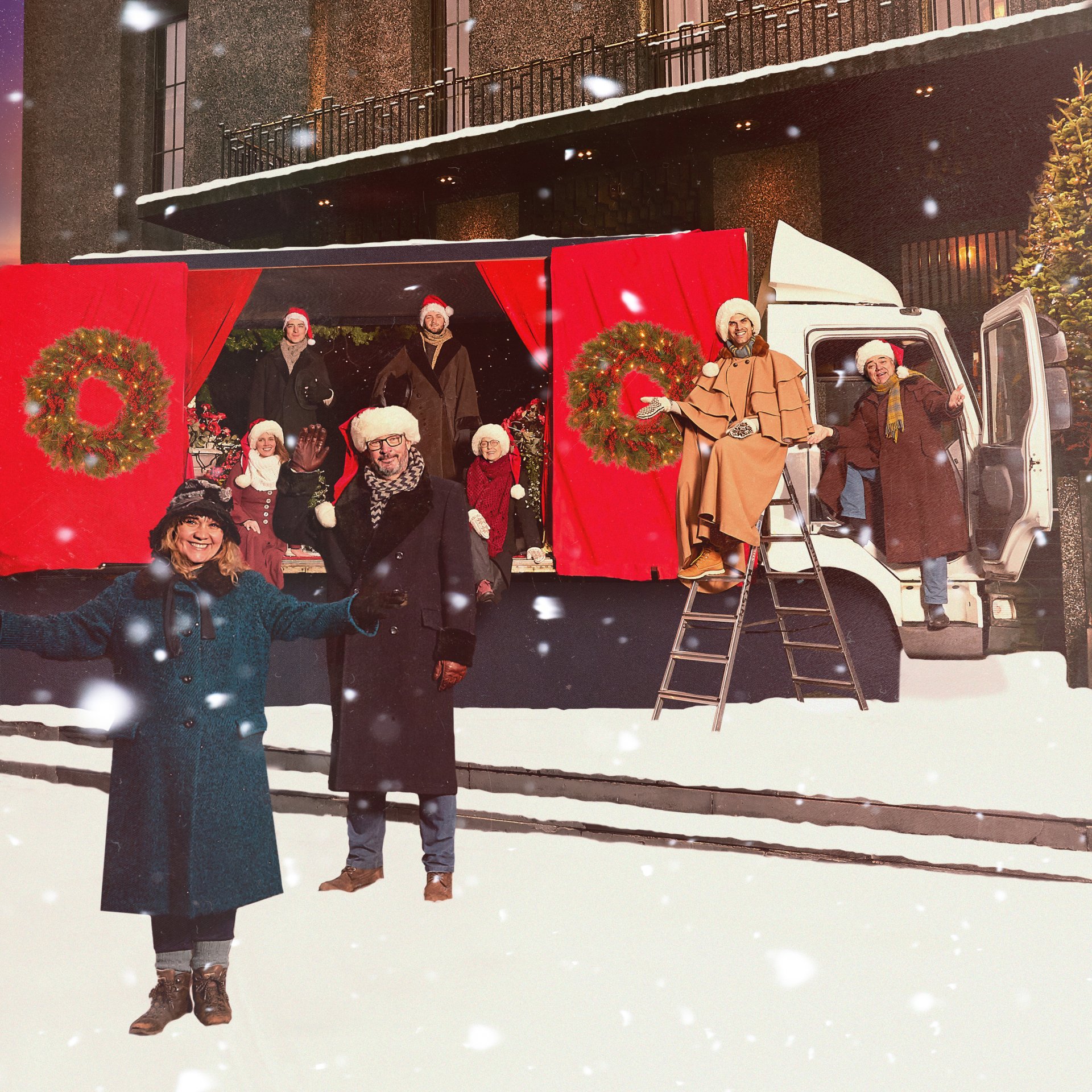 Aðventuvagninn færir fólki jólaandann