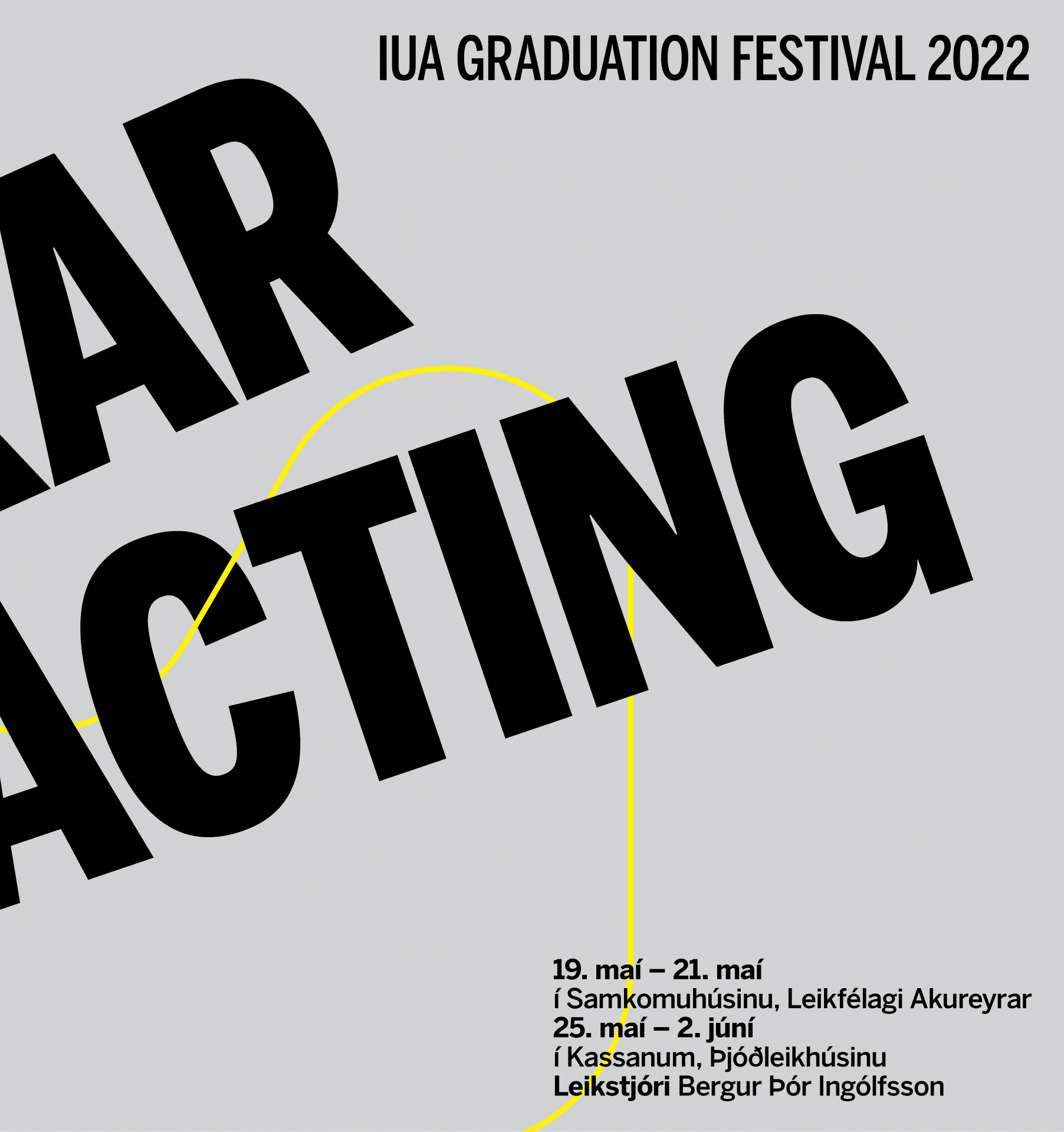 LHÍ tekst á við Hamlet í Samkomuhúsinu