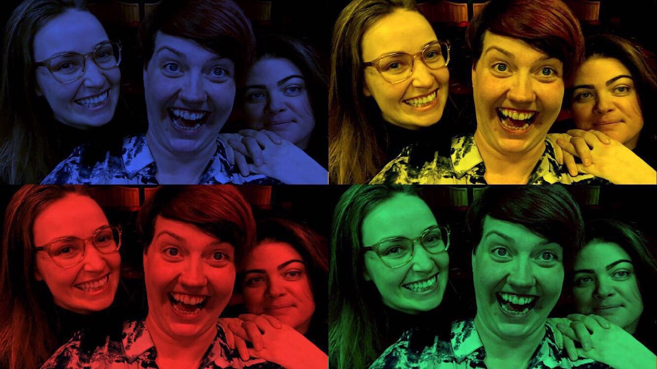 Kennarar LLA: Berglind, Hrafndís og Halldóra.