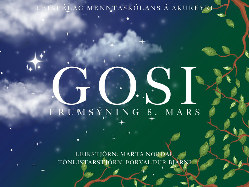 Gosi frumsýndur í Hofi!