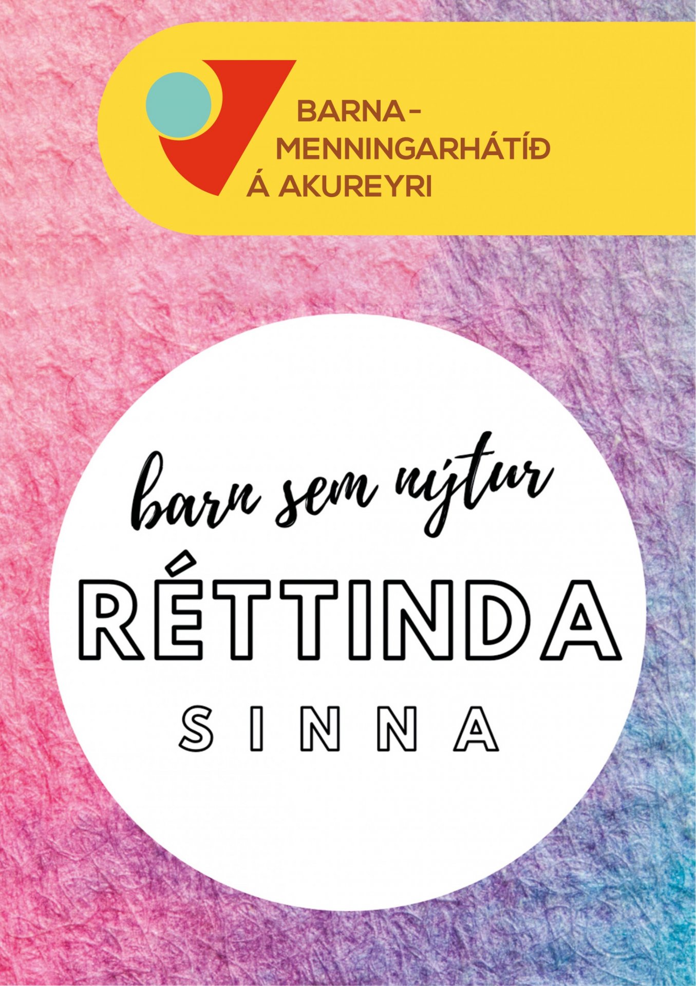 Barn sem nýtur réttinda sinna