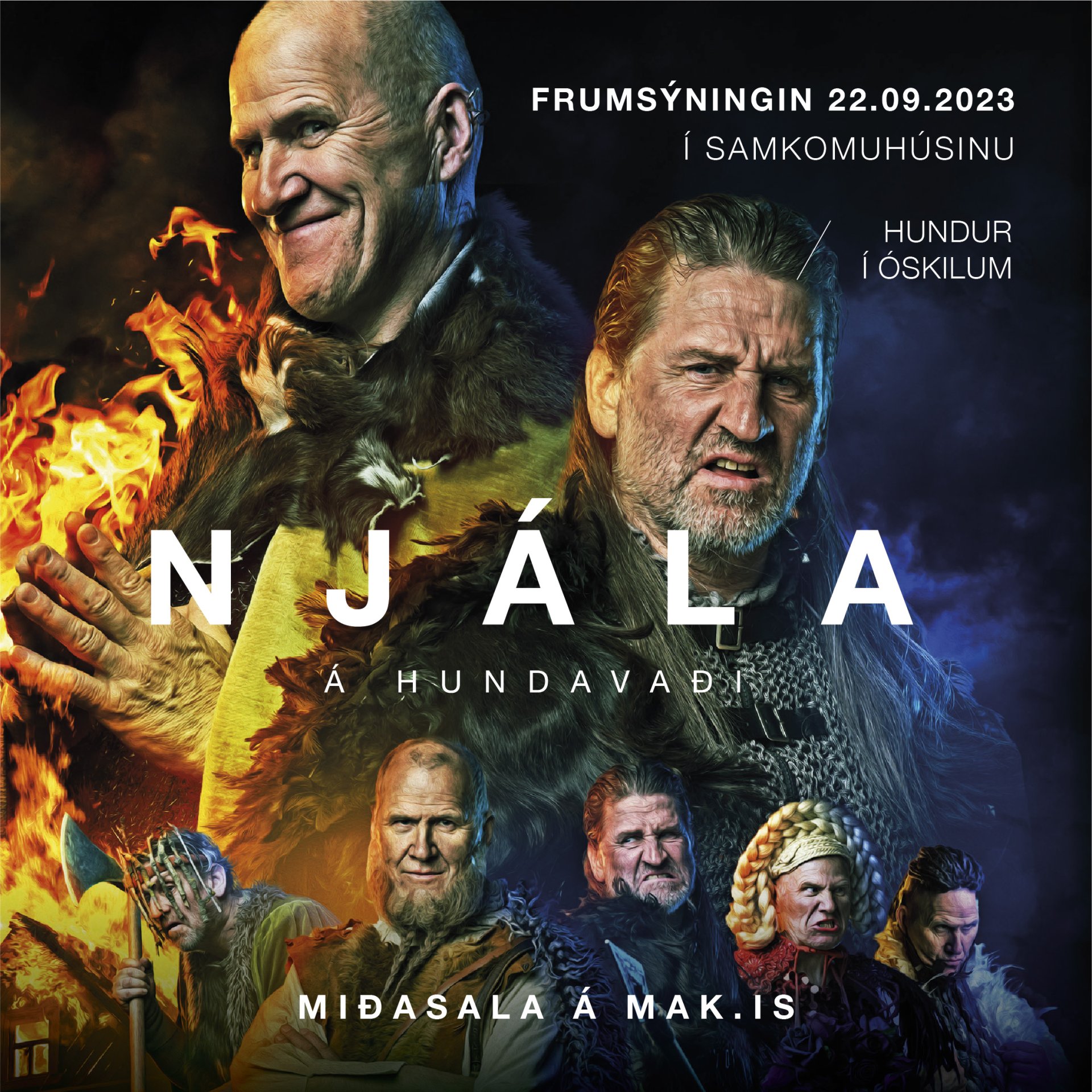 Hópafsláttur á Njálu á hundavaði - tilvalið fyrir starfsmannafélög og saumaklúbba