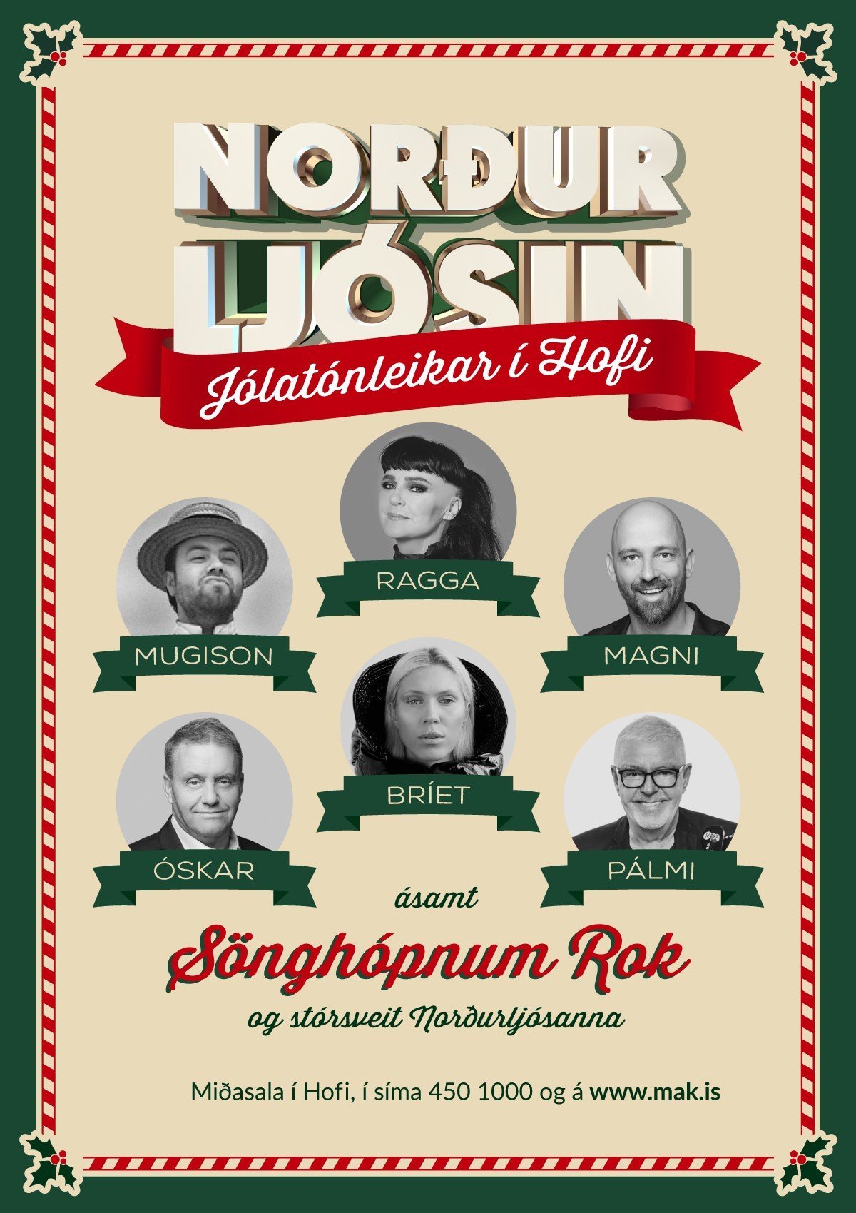 Myndlist, dans og jólatónleikar um helgina