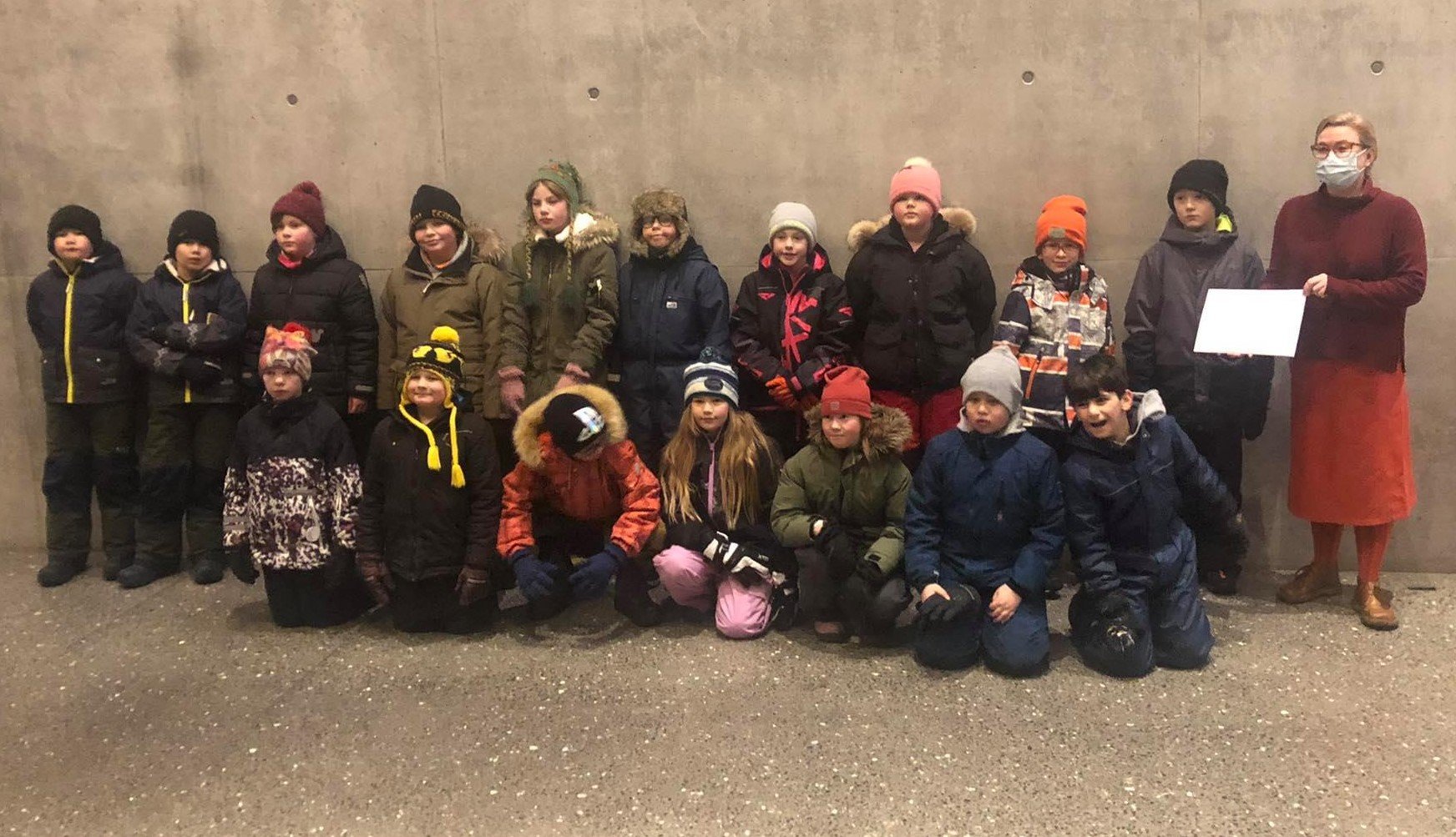 Óvæntur glaðningur frá fjórða bekk Oddeyrarskóla