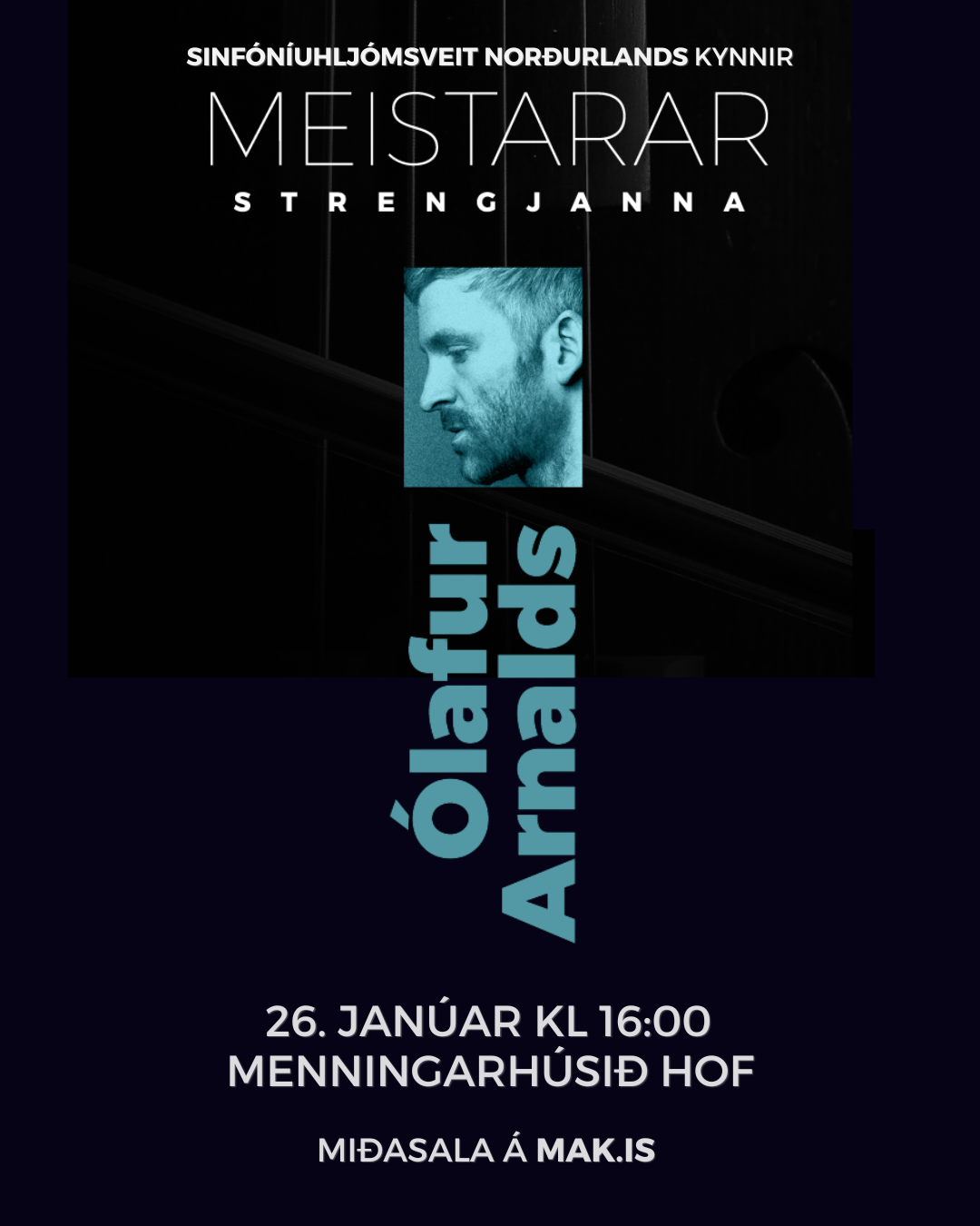 Ólafur Arnalds er einn af Meisturum strengjanna