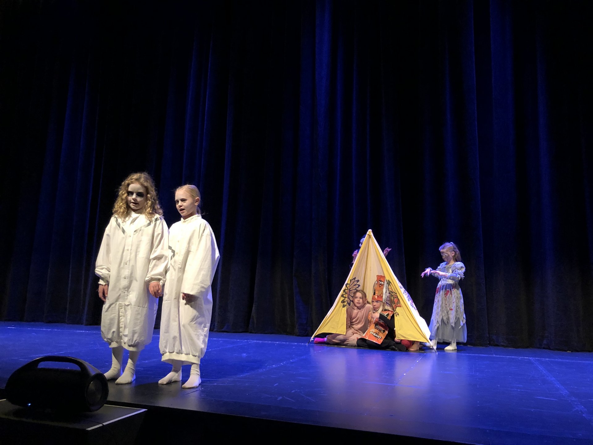 Opnum tíma Leiklistarskóla Leikfélags Akureyrar streymt heim í stofu