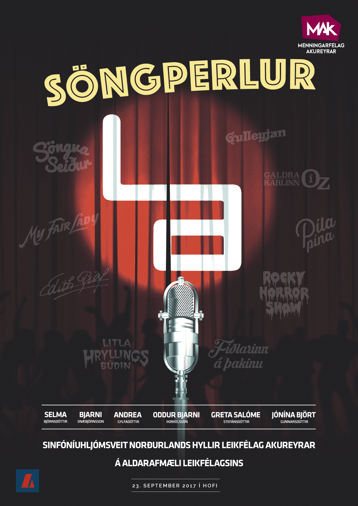 SN hyllir LA í tilefni 100 ára afmælis