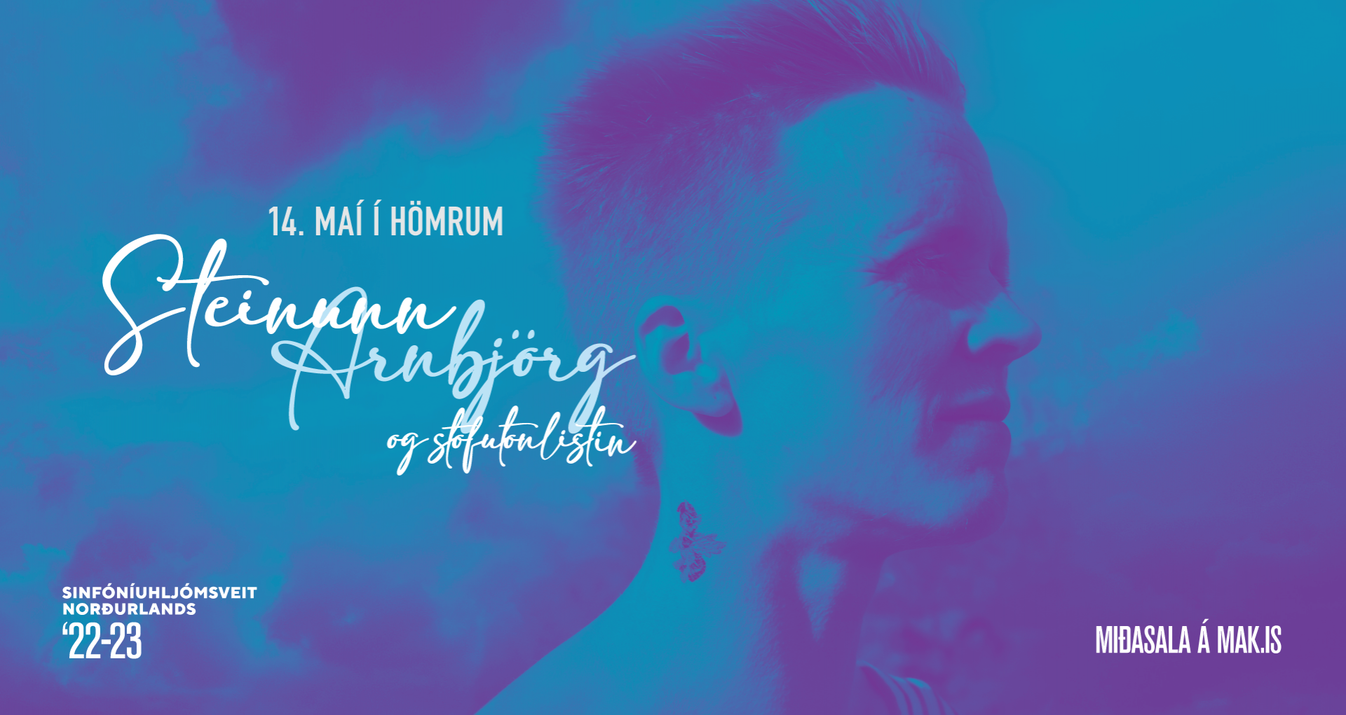 Steinunn Arnbjörg og stofutónlistin í Hofi á sunnudaginn