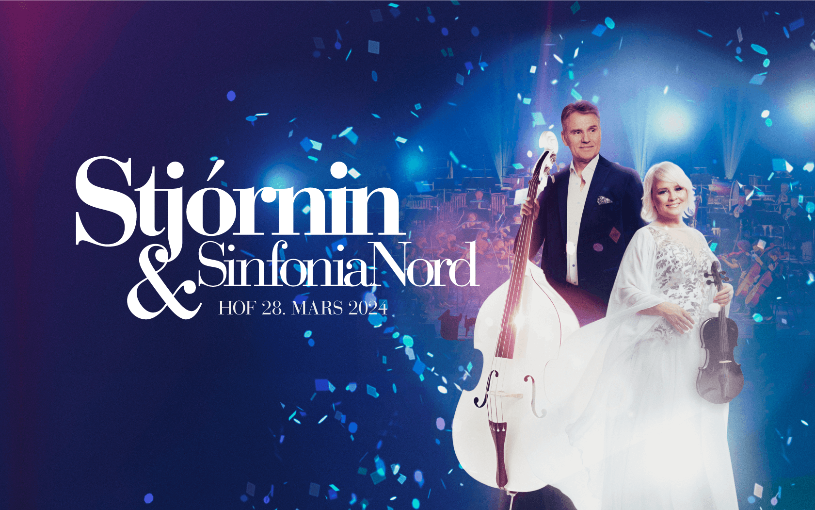 Stjórnin og SinfoniaNord um páskana 2024