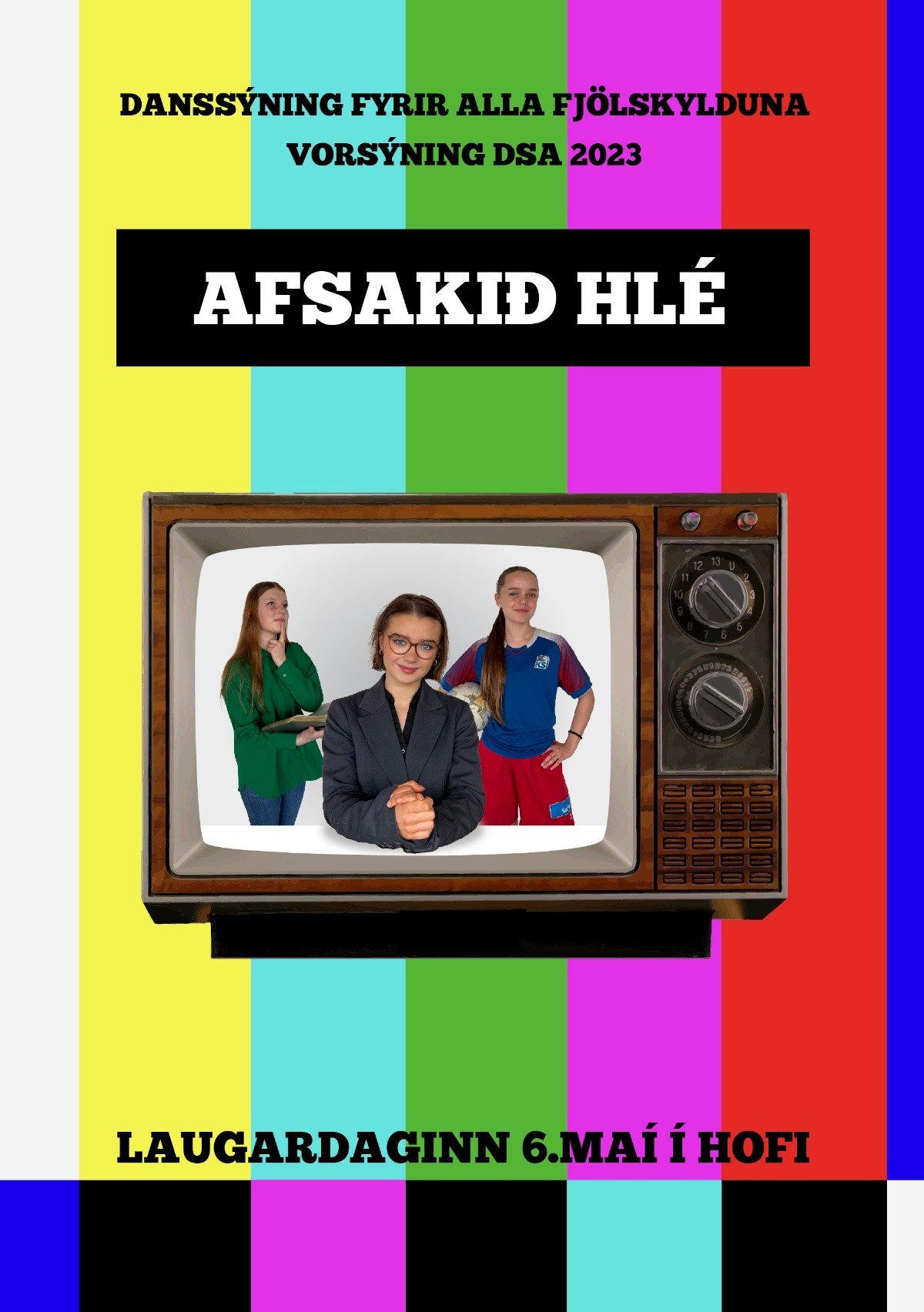 Vorsýningar DSA í Hofi á laugardaginn