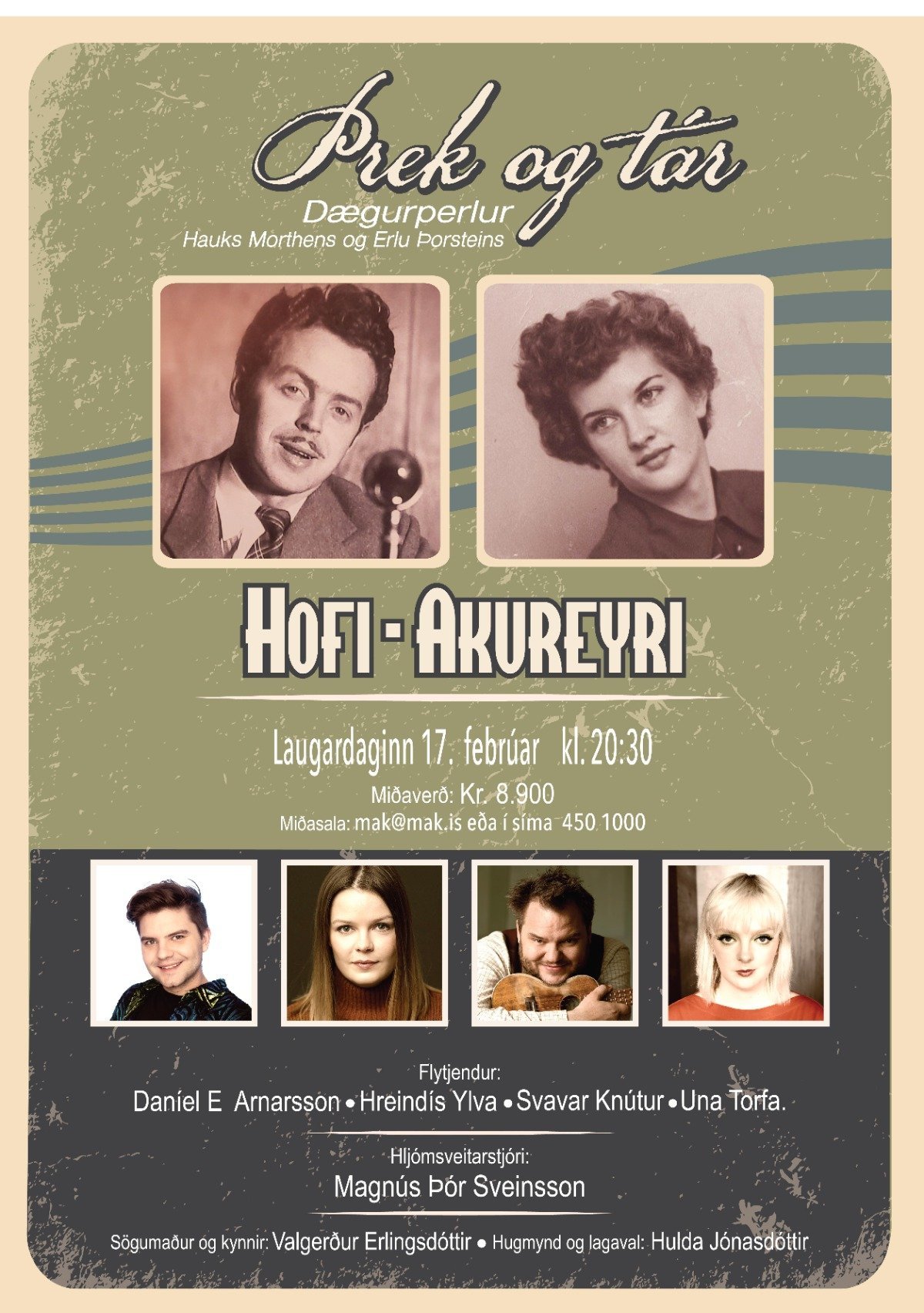 Þrek og tár í Hofi