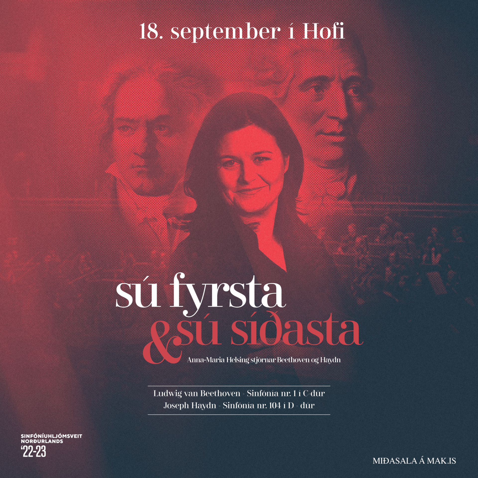Forsölutilboð á tónleika Önnu Mariu Helsing – Sú fyrsta og sú síðasta
