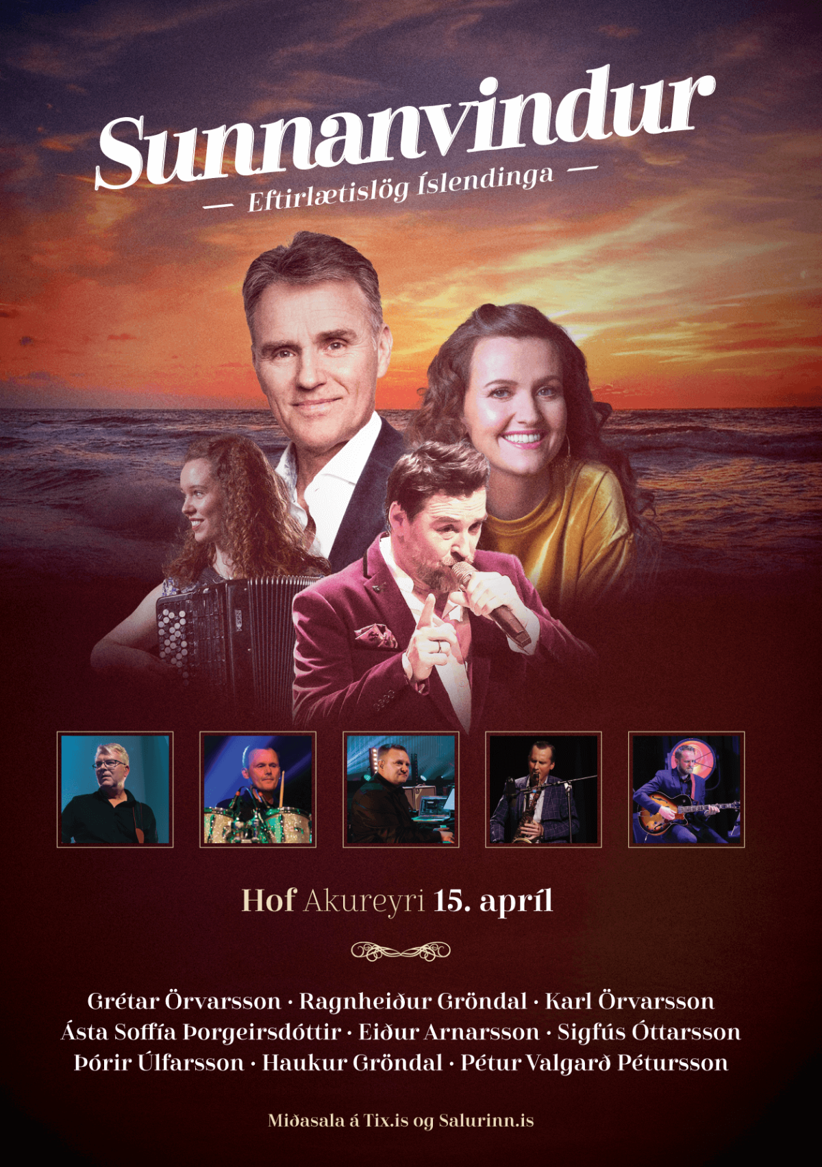 Sunnanvindur í Hofi á laugardagskvöldið