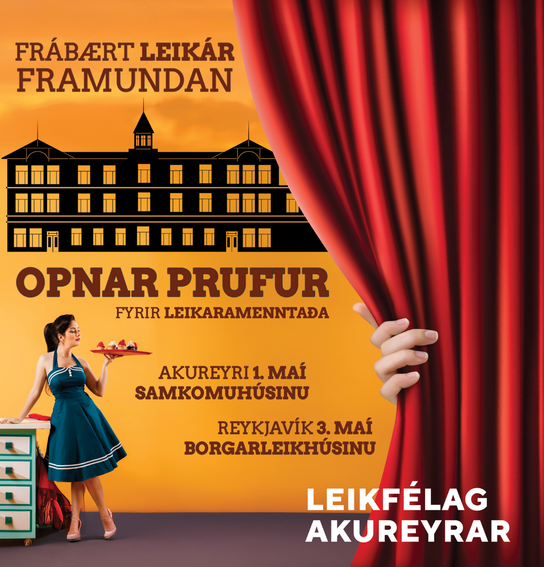 Opnar prufur fyrir leikárið 2025-2026