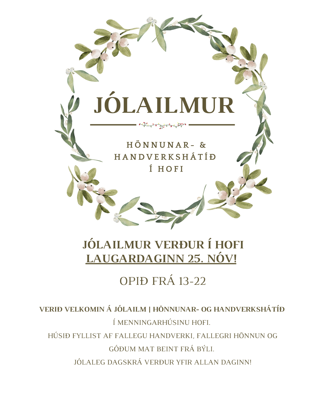 Jólailmur í Hofi, Bikarmótið í fitness og hátíðarsýning DSA