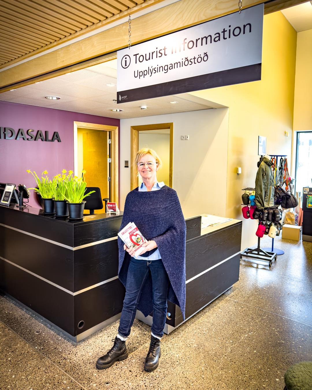 Upplýsingamiðstöð ferðamanna opin í Hofi