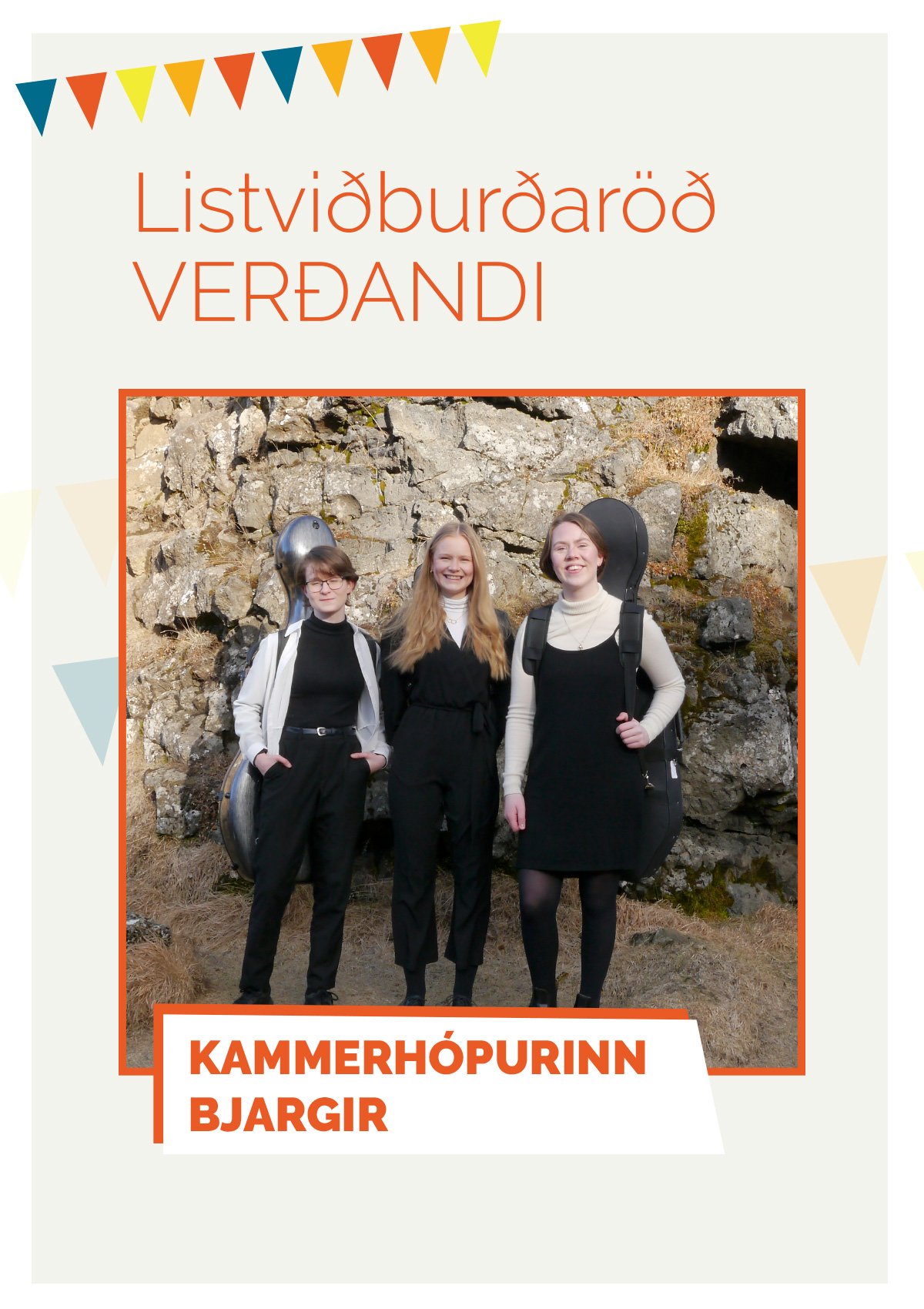 Kammerhópurinn Bjargir halda tónleika í Hofi