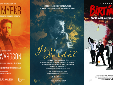 Sinfóníuhljómsveit Norðurlands spilar tónlist eftir fjögur íslensk tónskáld á þremur mismunandi viðb&hellip;