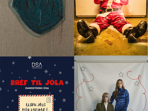 það verður dans, myndlist, kósý og jóló um helgina í Hofi