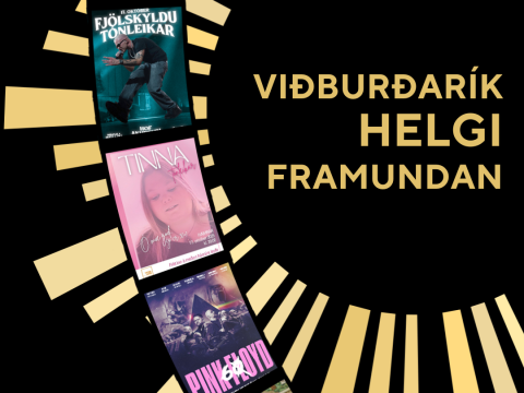 Viðburðarík menningarhelgi framundan!