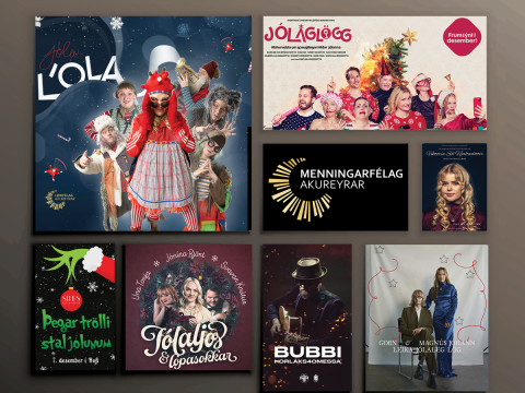 Aðlaðandi helgi framundan í Hofi og Samkomuhúsinu